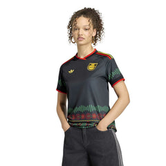 Jamaica National Team Women's 2026 Away Replica Jersey Black | Adidas Online