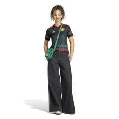 Jamaica National Team Women's 2026 Away Replica Jersey Black | Adidas Online