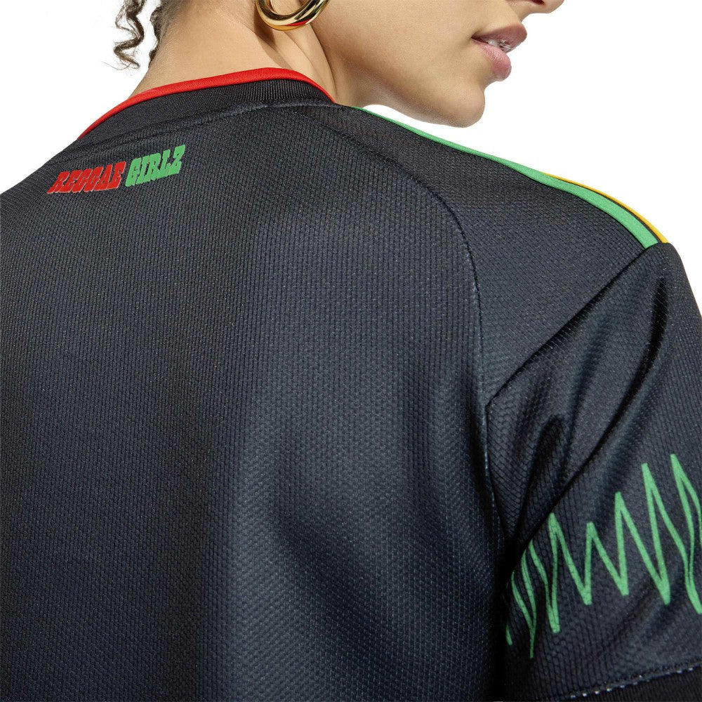 Jamaica National Team Women's 2026 Away Replica Jersey Black | Adidas Online