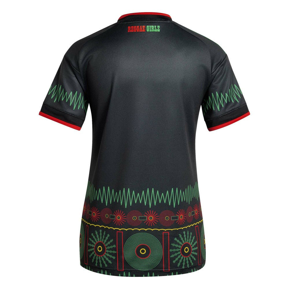Jamaica National Team Women's 2026 Away Replica Jersey Black | Adidas Online