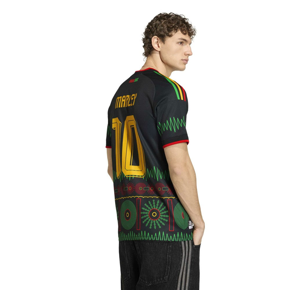Bob Marley Jamaica National Team 2026 Away Replica Jersey Black | Adidas online