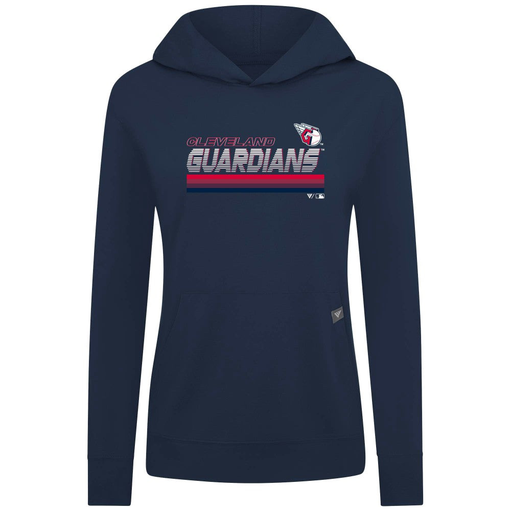 Cleveland Guardians Levelwear Women's Relay Breaker Pullover Hoodie - MLB