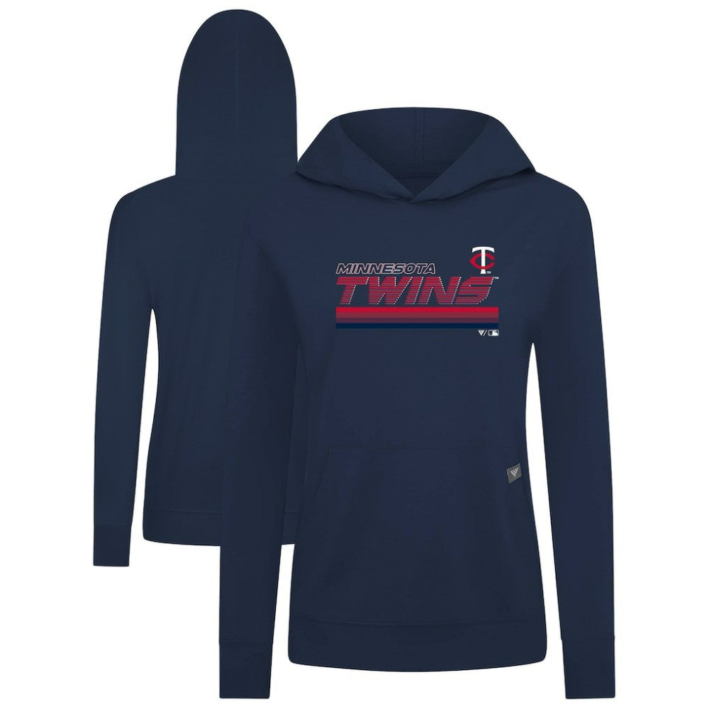 Minnesota Twins Levelwear Women's Relay Breaker Pullover Hoodie - MLB