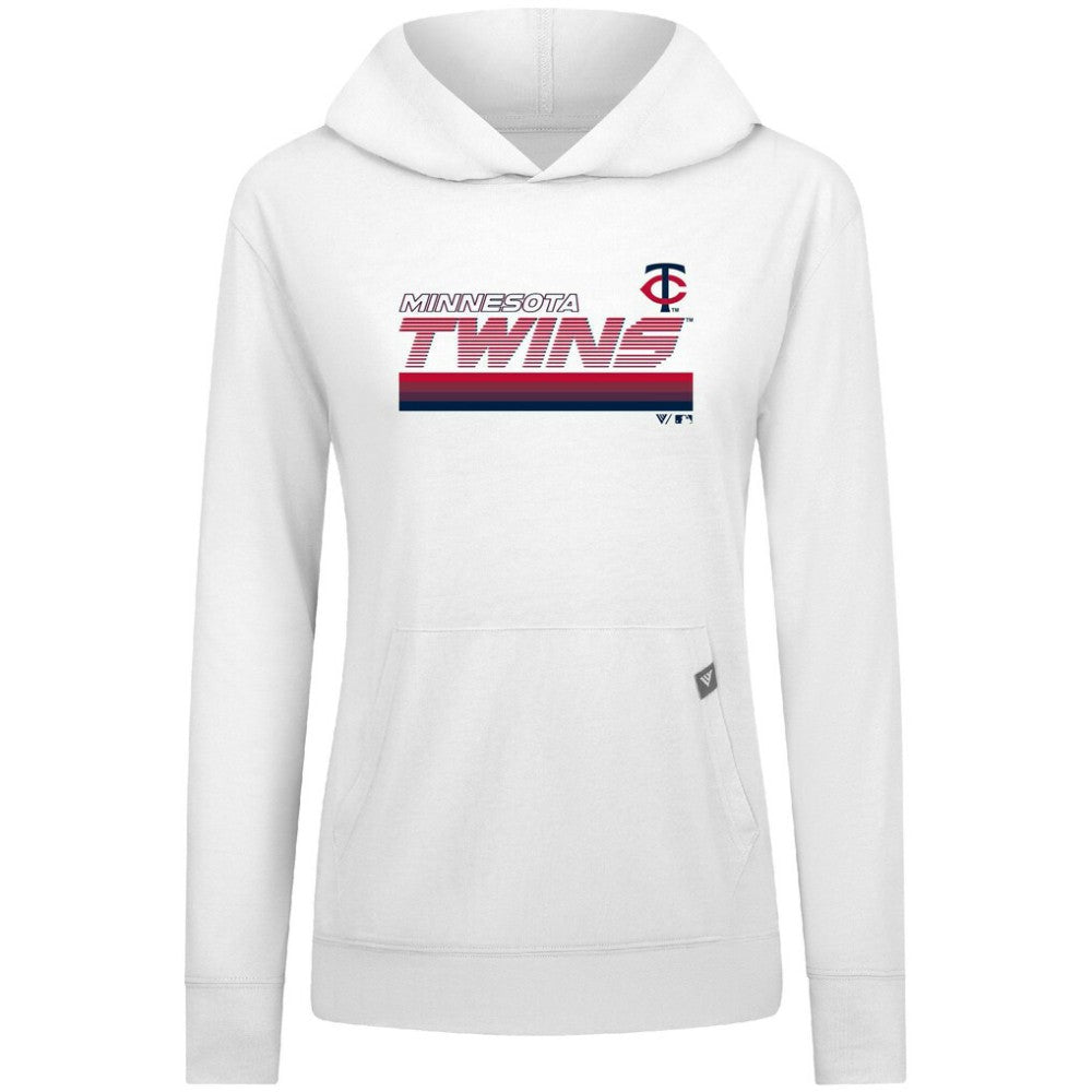 Minnesota Twins Levelwear Women's Relay Breaker Pullover Hoodie - MLB