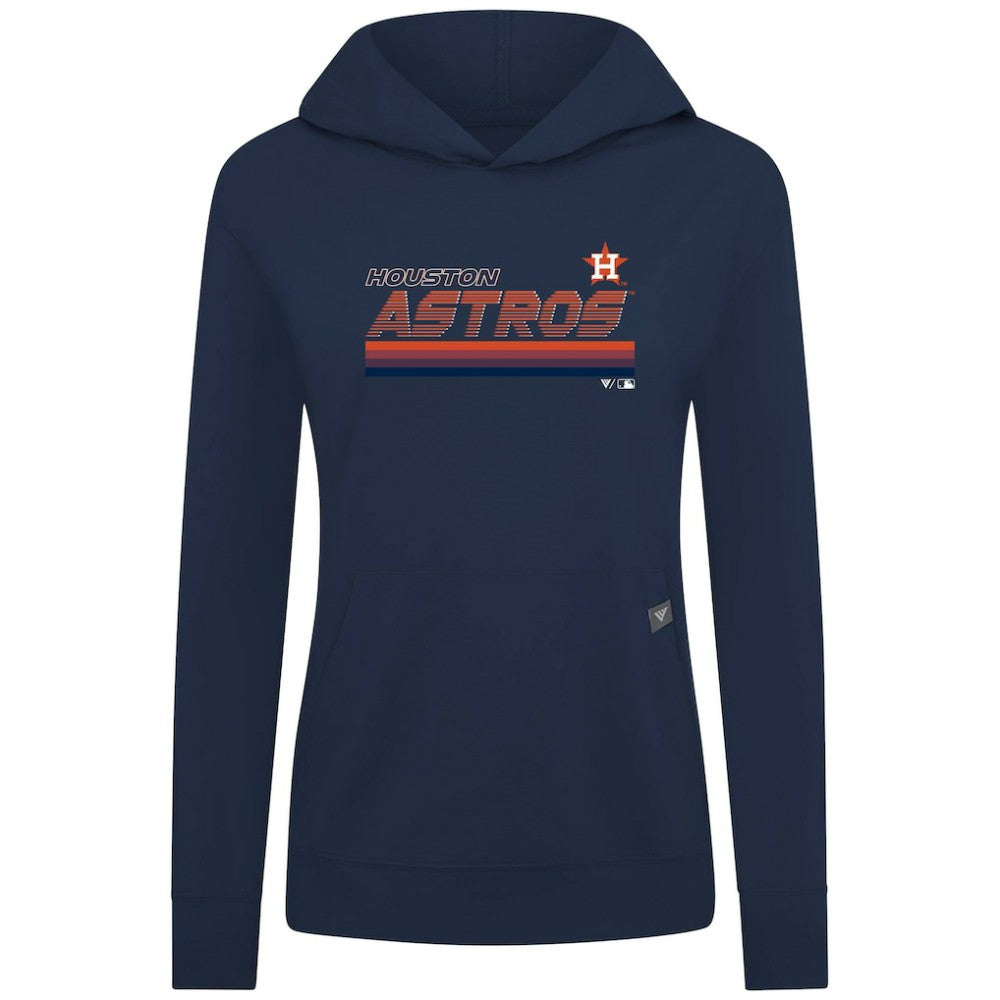 Houston Astros Levelwear Women's Relay Breaker Pullover Hoodie - MLB
