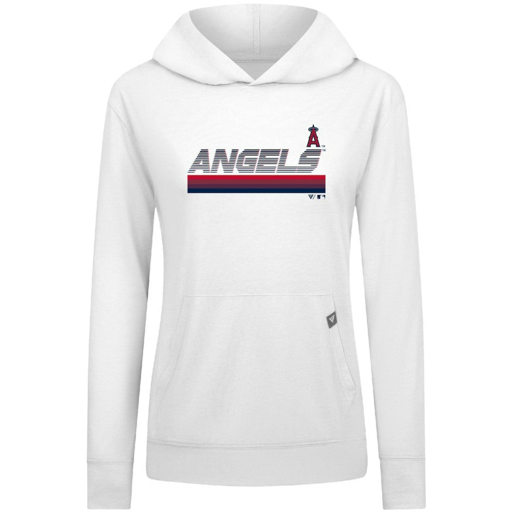 Los Angeles Angels Levelwear Women's Relay Breaker Pullover Hoodie - MLB