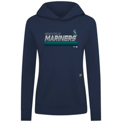 Seattle Mariners Levelwear Women's Relay Breaker Pullover Hoodie - MLB