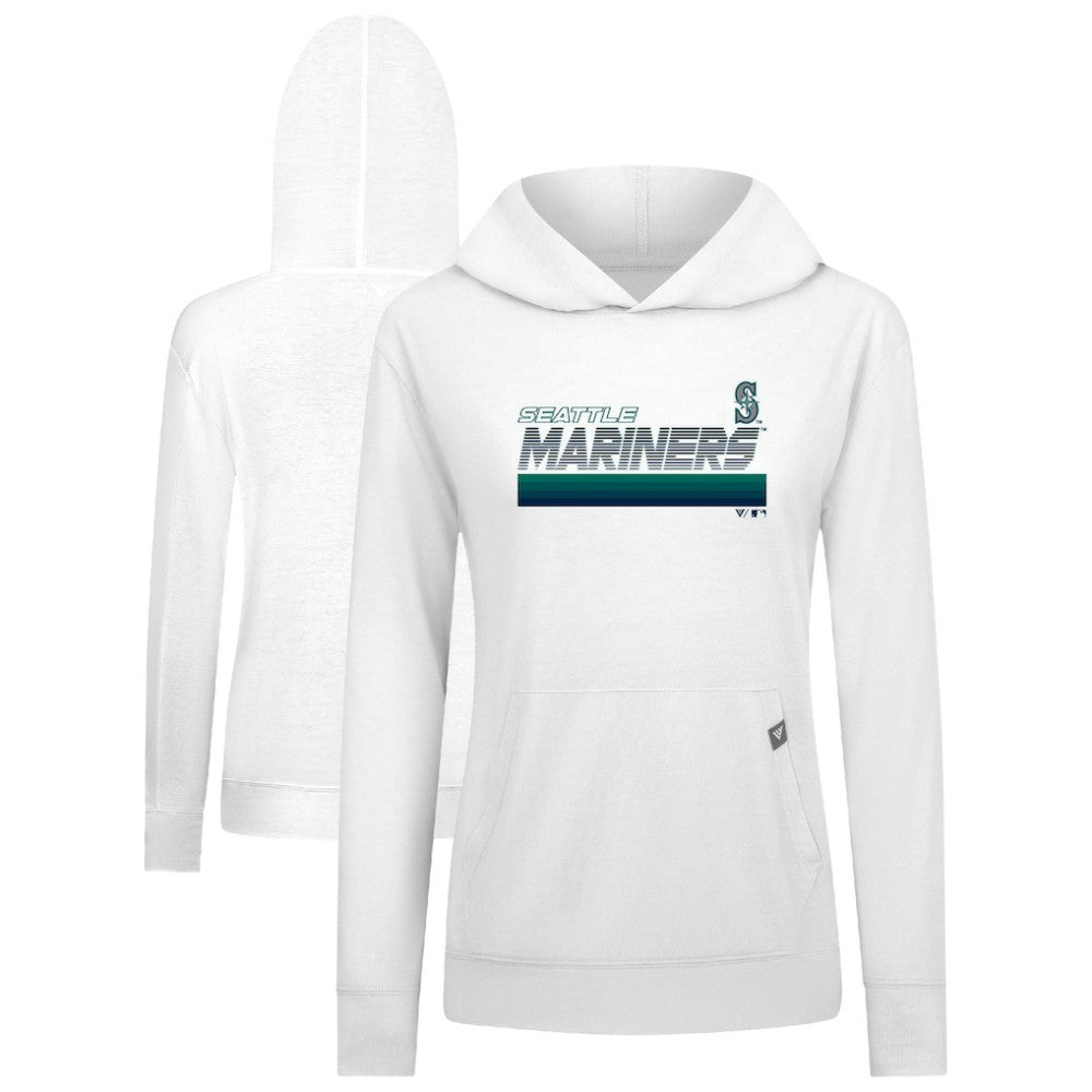 Seattle Mariners Levelwear Women's Relay Breaker Pullover Hoodie - MLB
