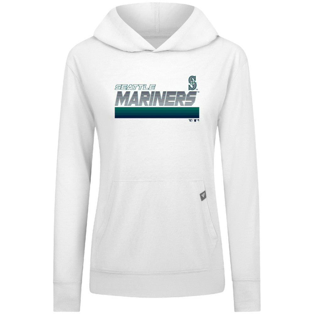 Seattle Mariners Levelwear Women's Relay Breaker Pullover Hoodie - MLB