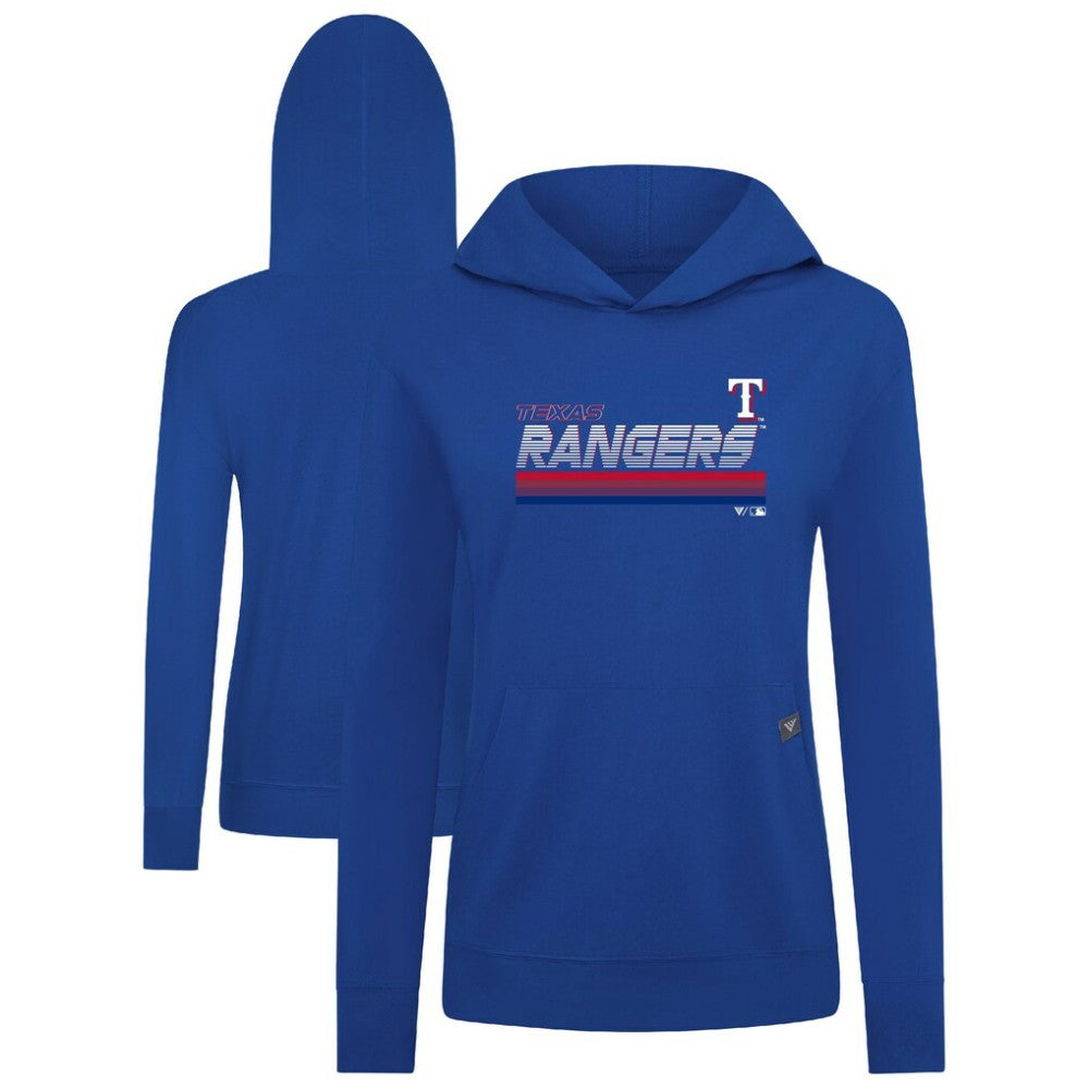 Texas Rangers Levelwear Women's Relay Breaker Pullover Hoodie - MLB