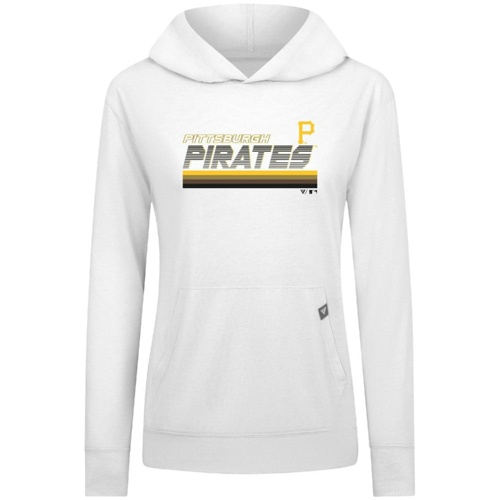 Pittsburgh Pirates Levelwear Women's Relay Breaker Pullover Hoodie - MLB