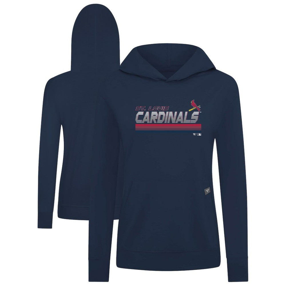 St. Louis Cardinals Levelwear Women's Relay Breaker Pullover Hoodie - MLB