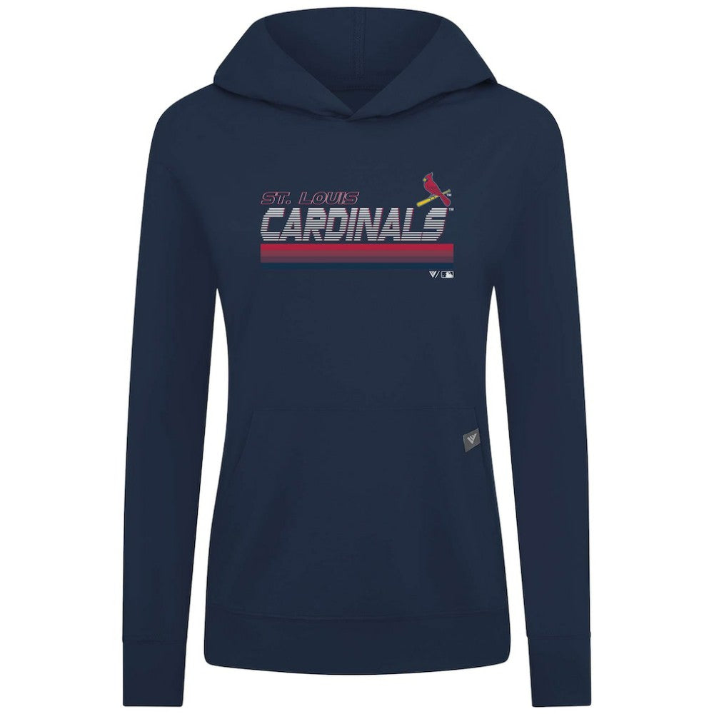 St. Louis Cardinals Levelwear Women's Relay Breaker Pullover Hoodie - MLB