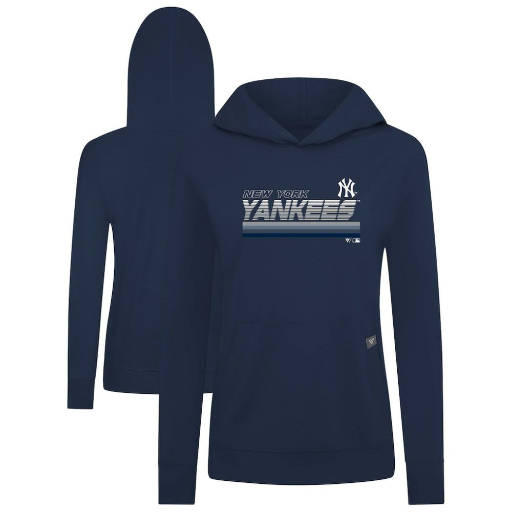 New York Yankees Levelwear Women's Relay Breaker Pullover Hoodie - MLB