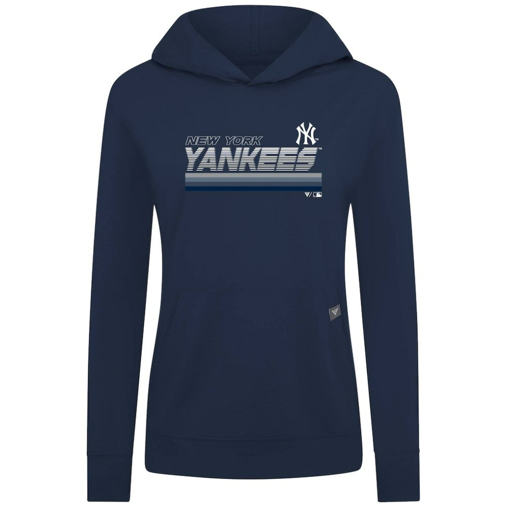 New York Yankees Levelwear Women's Relay Breaker Pullover Hoodie - MLB