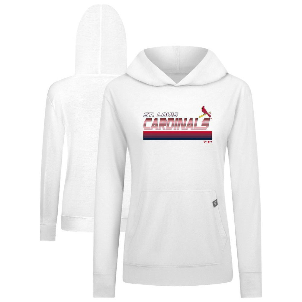 St. Louis Cardinals Levelwear Women's Relay Breaker Pullover Hoodie - MLB