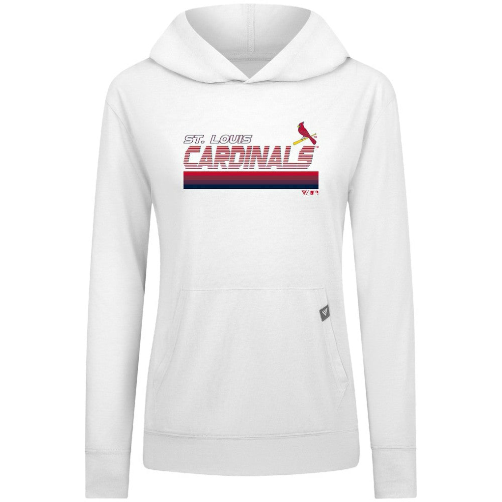 St. Louis Cardinals Levelwear Women's Relay Breaker Pullover Hoodie - MLB