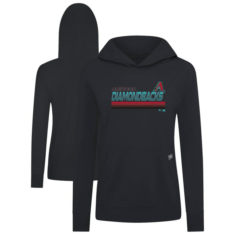 Arizona Diamondbacks Levelwear Women's Relay Breaker Pullover Hoodie - MLB
