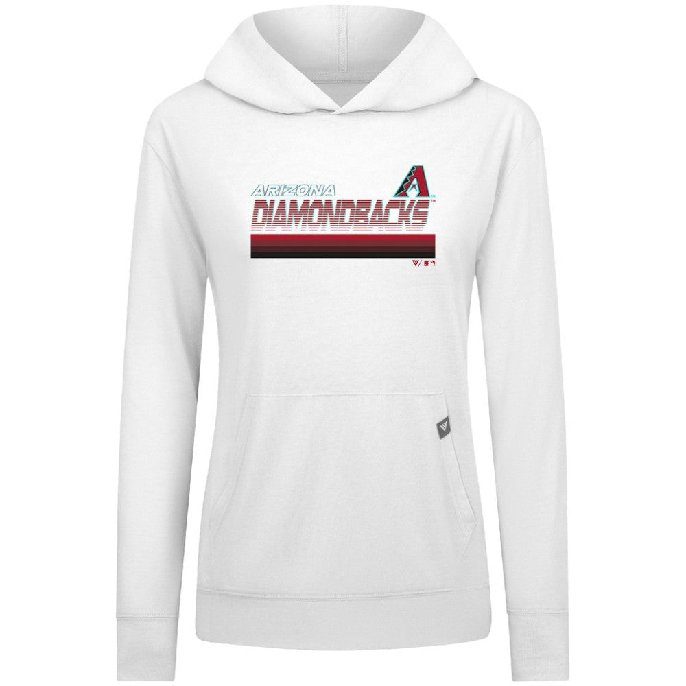Arizona Diamondbacks Levelwear Women's Relay Breaker Pullover Hoodie - MLB
