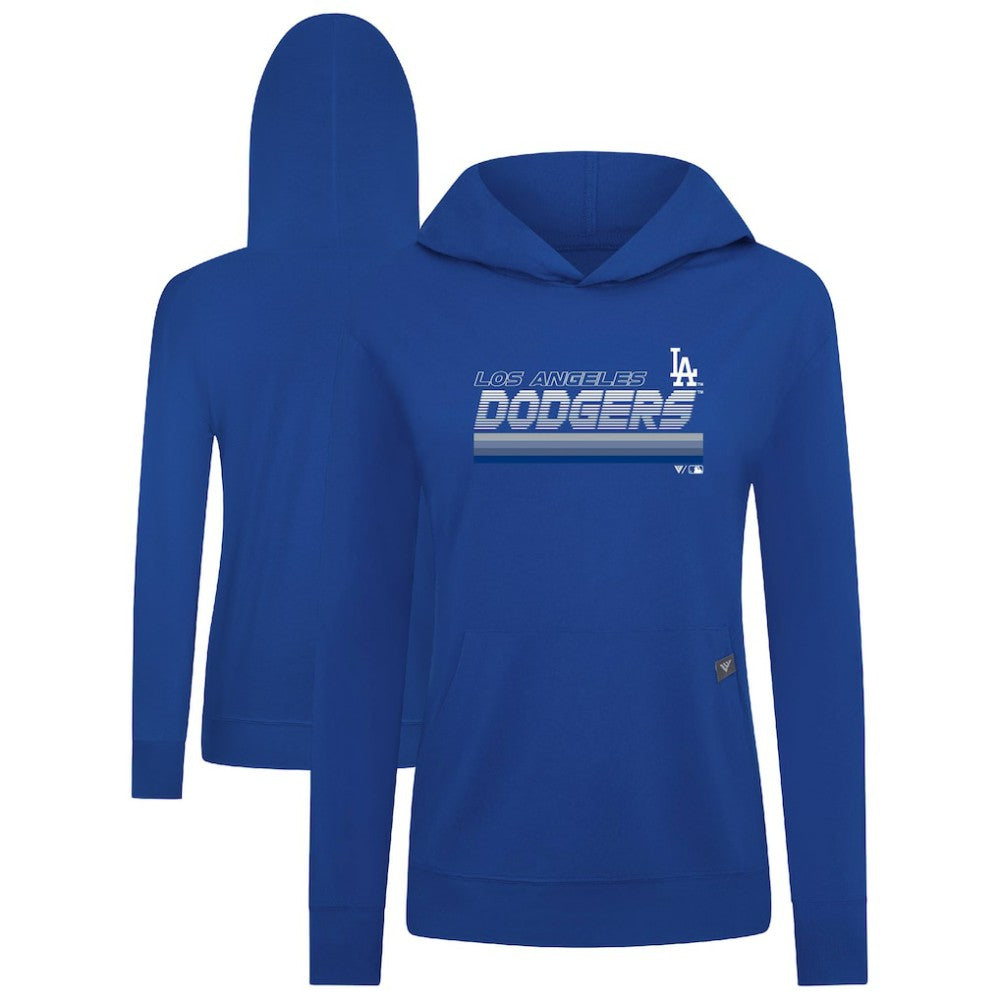 Los Angeles Dodgers Levelwear Women's Relay Breaker Pullover Hoodie - MLB