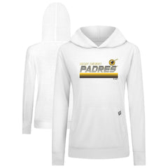 San Diego Padres Levelwear Women's Relay Breaker Pullover Hoodie - MLB