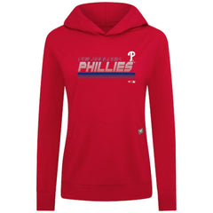 Philadelphia Phillies Levelwear Women's Relay Breaker Pullover Hoodie - MLB