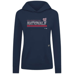 Washington Nationals Levelwear Women's Relay Breaker Pullover Hoodie - MLB