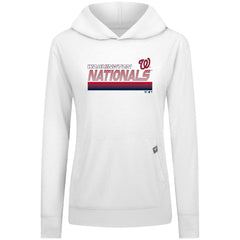 Washington Nationals Levelwear Women's Relay Breaker Pullover Hoodie - MLB