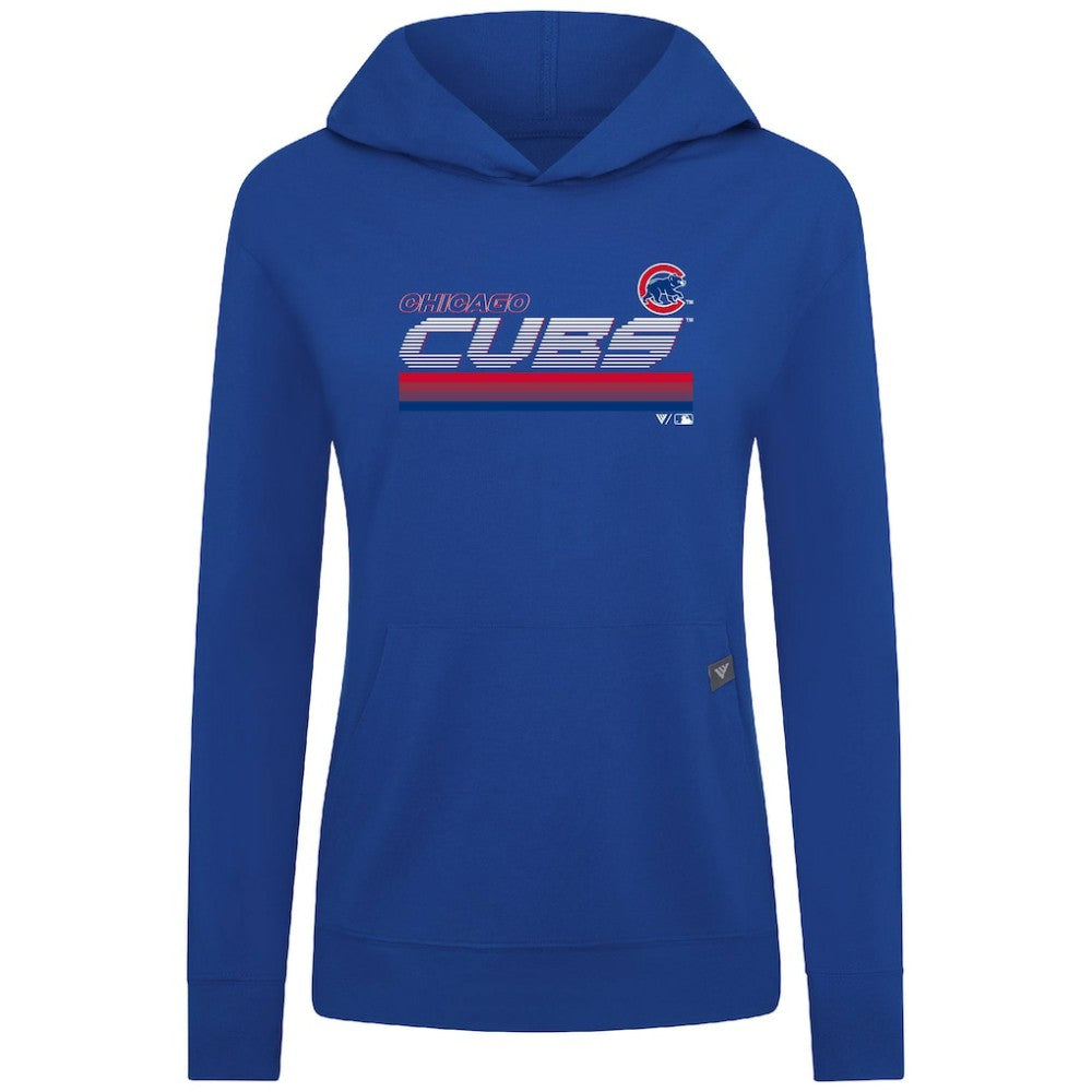 Chicago Cubs Levelwear Women's Relay Breaker Pullover Hoodie - MLB