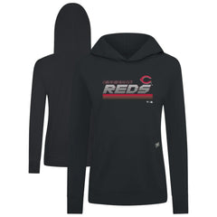 Cincinnati Reds Levelwear Women's Relay Breaker Pullover Hoodie - MLB
