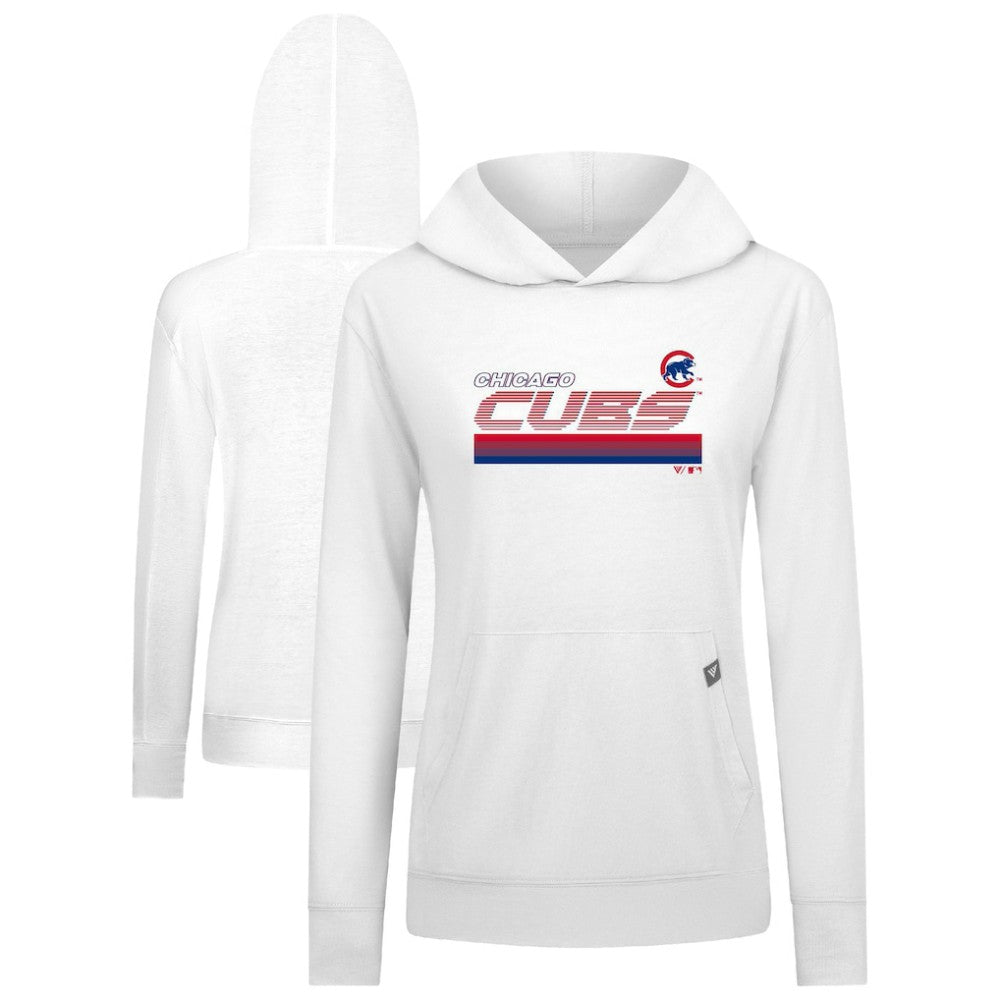 Chicago Cubs Levelwear Women's Relay Breaker Pullover Hoodie - MLB