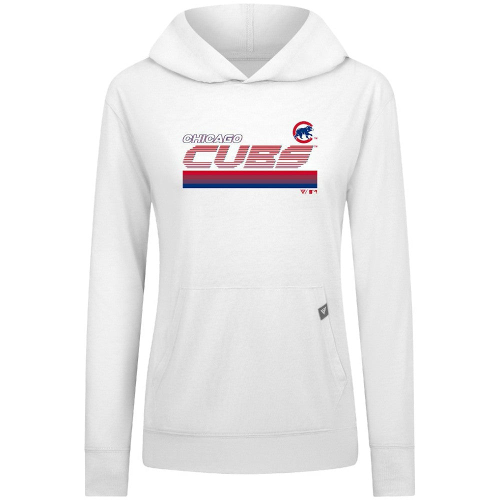 Chicago Cubs Levelwear Women's Relay Breaker Pullover Hoodie - MLB