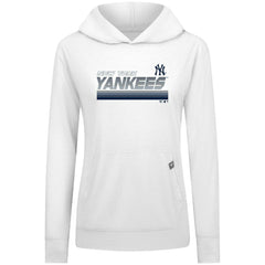 New York Yankees Levelwear Women's Relay Breaker Pullover Hoodie - MLB