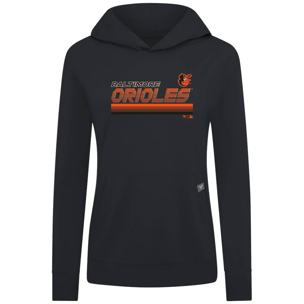 Baltimore Orioles Levelwear Women's Relay Breaker Pullover Hoodie - MLB