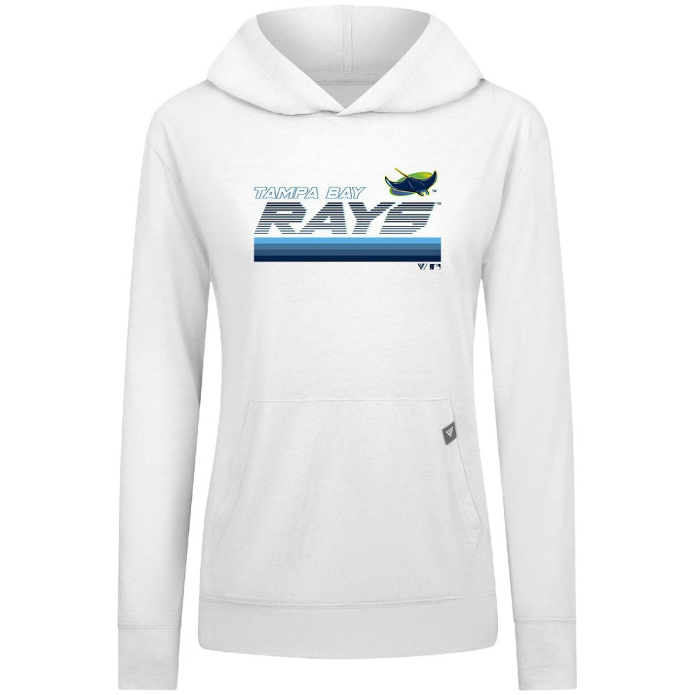 Tampa Bay Rays Levelwear Women's Relay Breaker Pullover Hoodie - MLB