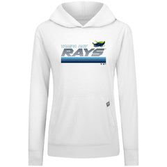 Tampa Bay Rays Levelwear Women's Relay Breaker Pullover Hoodie - MLB