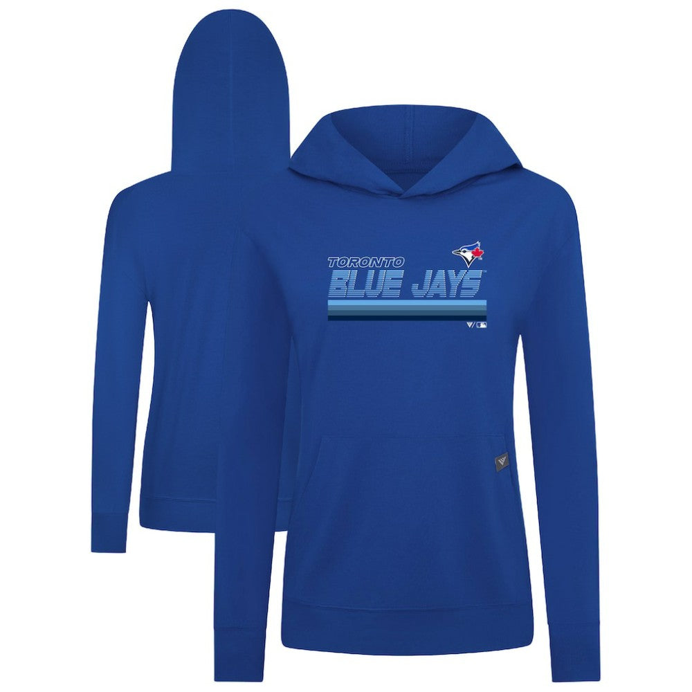 Toronto Blue Jays Levelwear Women's Relay Breaker Pullover Hoodie - MLB