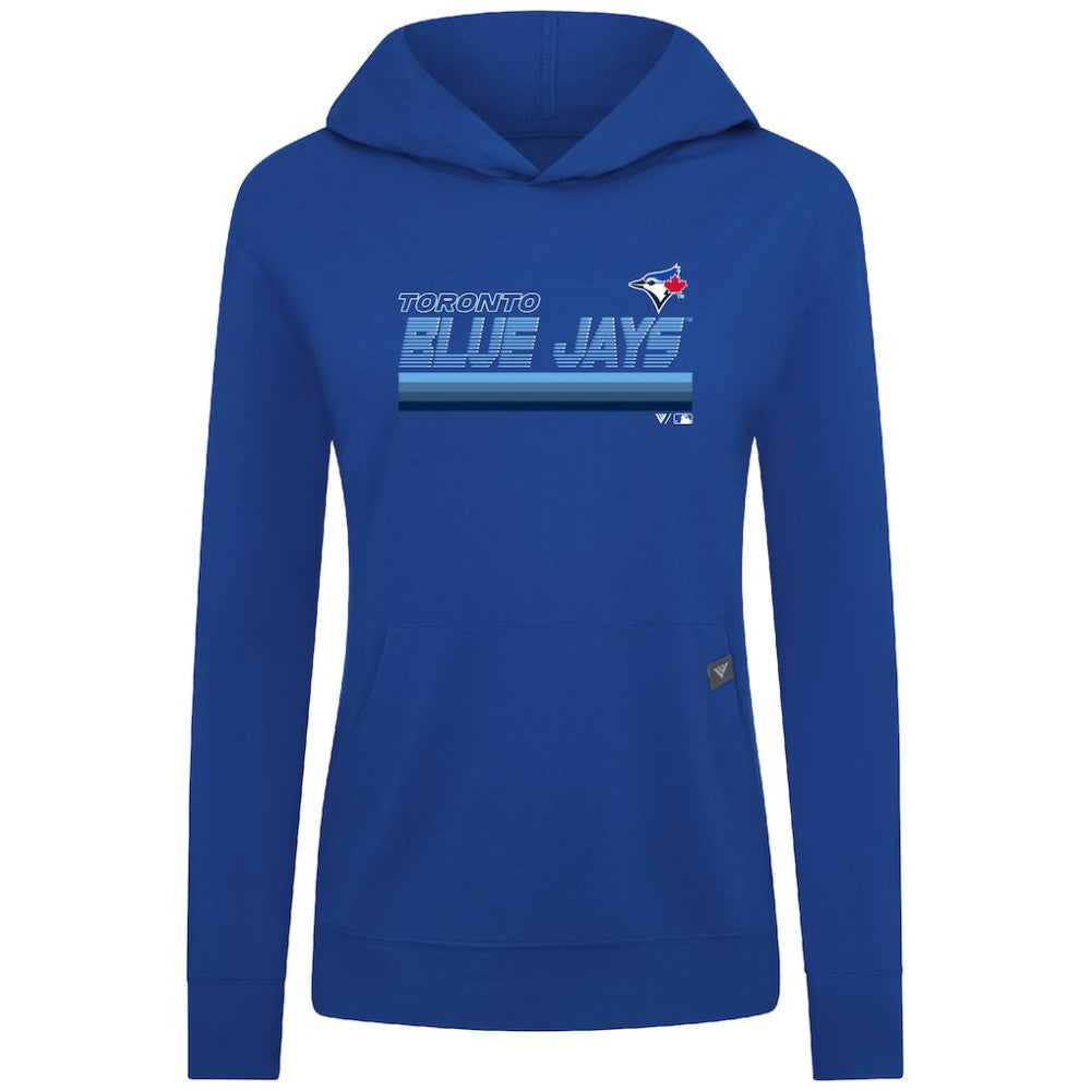 Toronto Blue Jays Levelwear Women's Relay Breaker Pullover Hoodie - MLB