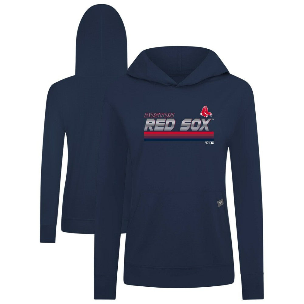 Boston Red Sox Levelwear Women's Relay Breaker Pullover Hoodie - MLB