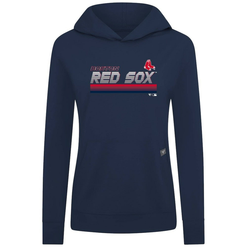 Boston Red Sox Levelwear Women's Relay Breaker Pullover Hoodie - MLB