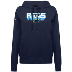 Tampa Bay Rays Levelwear Women's Adorn Retro 3D Pullover Hoodie - MLB