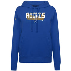 Kansas City Royals Levelwear Women's Adorn Retro 3D Pullover Hoodie - MLB