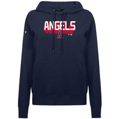 Los Angeles Angels Levelwear Women's Adorn Retro 3D Pullover Hoodie - MLB