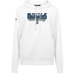 Seattle Mariners Levelwear Women's Adorn Retro 3D Pullover Hoodie - MLB