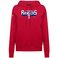 Texas Rangers Levelwear Women's Adorn Retro 3D Pullover Hoodie - MLB