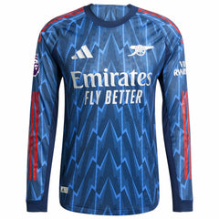 Arsenal 2025/26 Away Long Sleeve Jersey with Patch Blue | Adidas discount