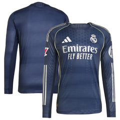 Real Madrid 2025/26 Away Long Sleeve Jersey Blue | Adidas discount