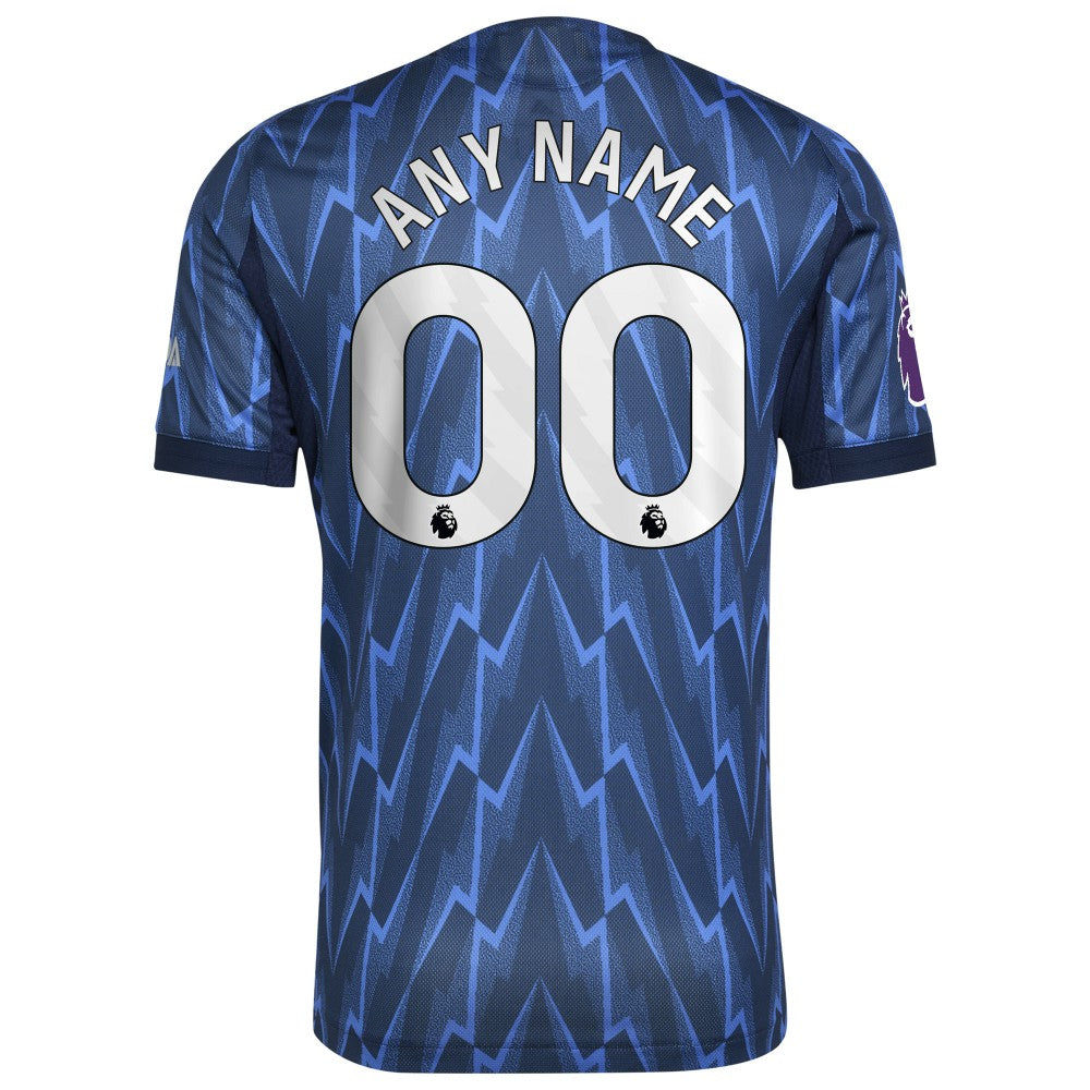 Arsenal 2025/26 Away Custom Jersey Blue | Adidas cheap