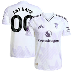 Manchester United 2025/26 Away Custom Jersey White | Adidas Online
