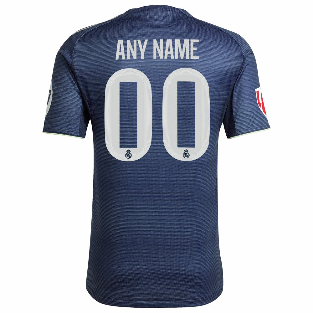 Real Madrid 2025/26 Away Custom Jersey Blue | Adidas online